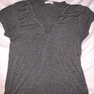 Gray short sleeve